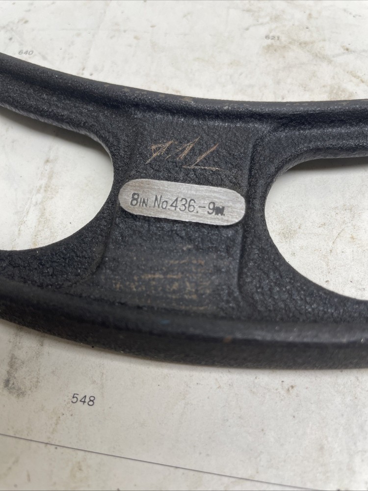 Starrett 436 8-9" Outside Micrometer .001 Graduations