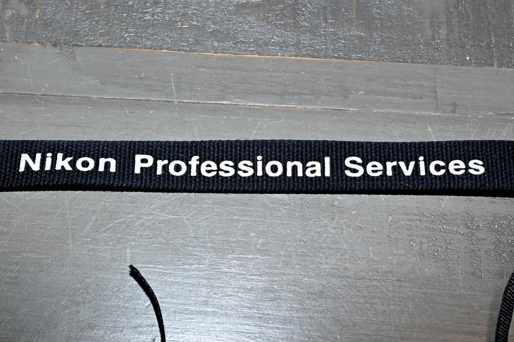Nikon Professional Services neck strap