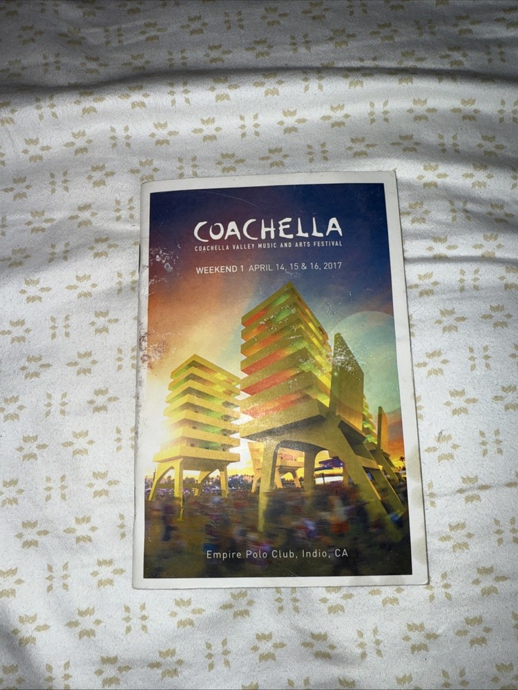 Official Coachella 2017 Weekend 1 Program book