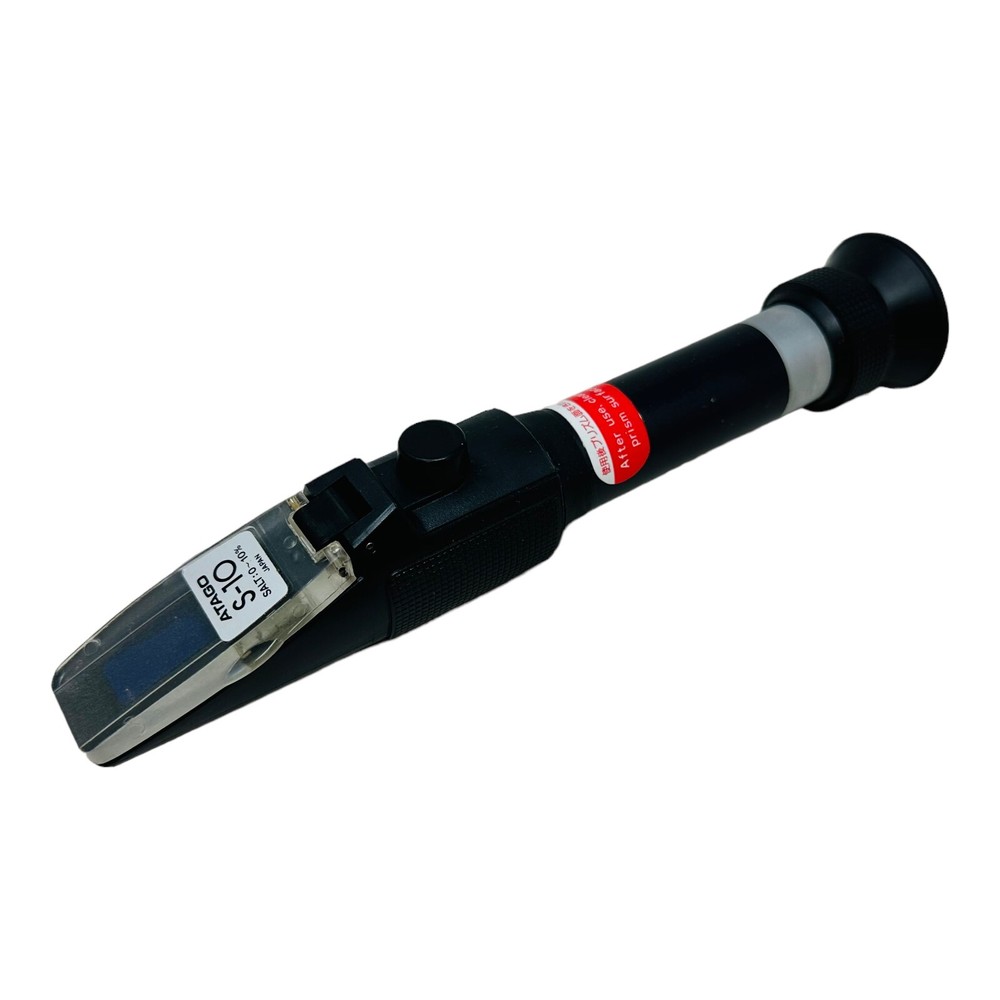 ATAGO S-10 HAND REFRACTOMETER SALT 0~10%