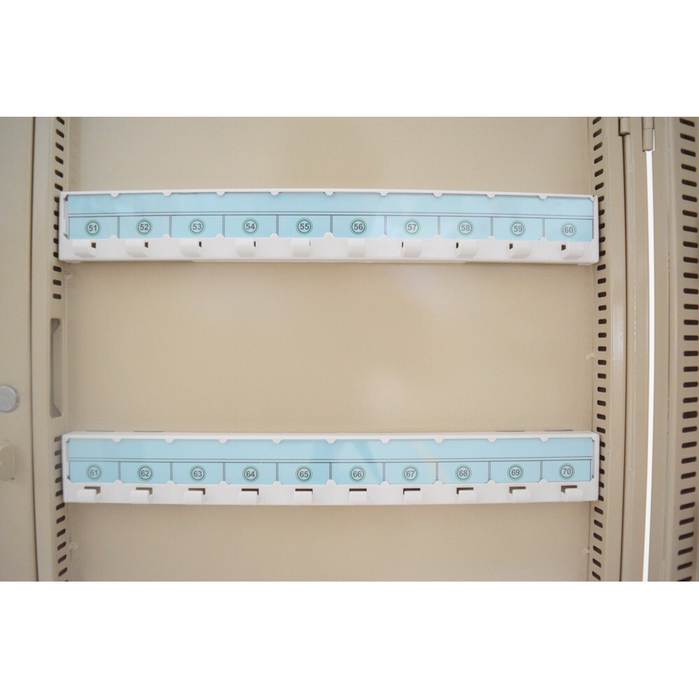 240 Hooks Lock Box Wall-Mounted Key Cabinet Key Box Storage Organization