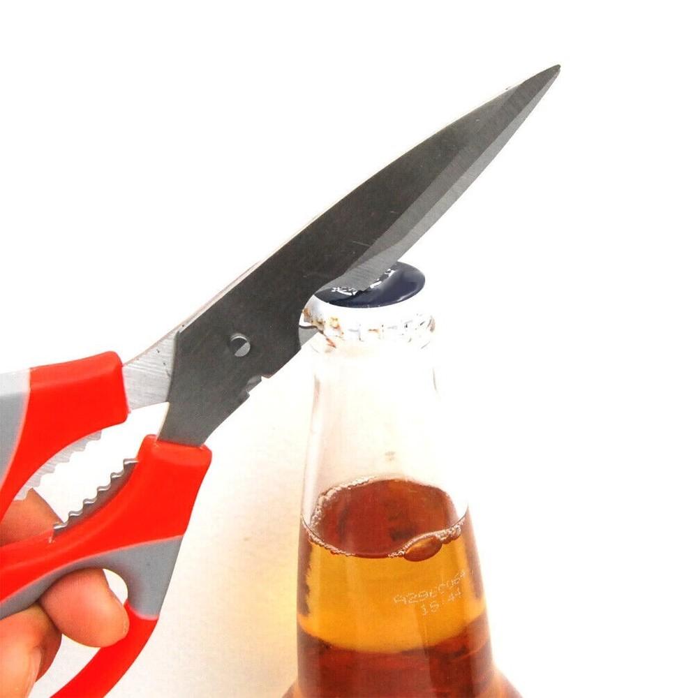 Kitchen Scissors (4 Count) Stainless Steel Shears Multi-Purpose
