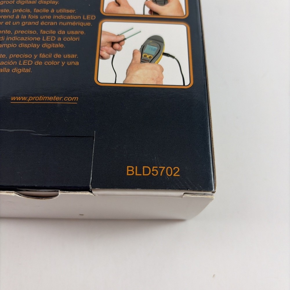 Protimeter Digital Mini BLD5702 Pin-Type Moisture Meter New
