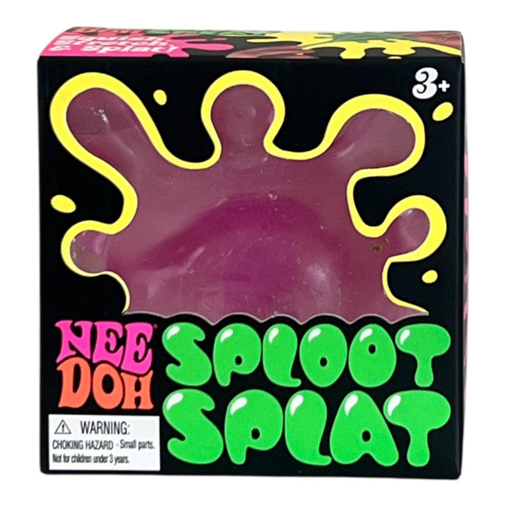 Needoh Sploot Splat Squeeze Splatter Fidget Squishable Toy - Pink