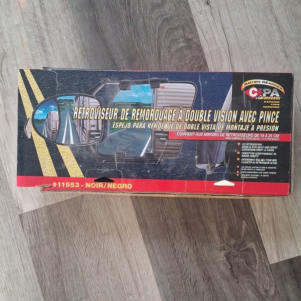 Clip-on Towing Mirror