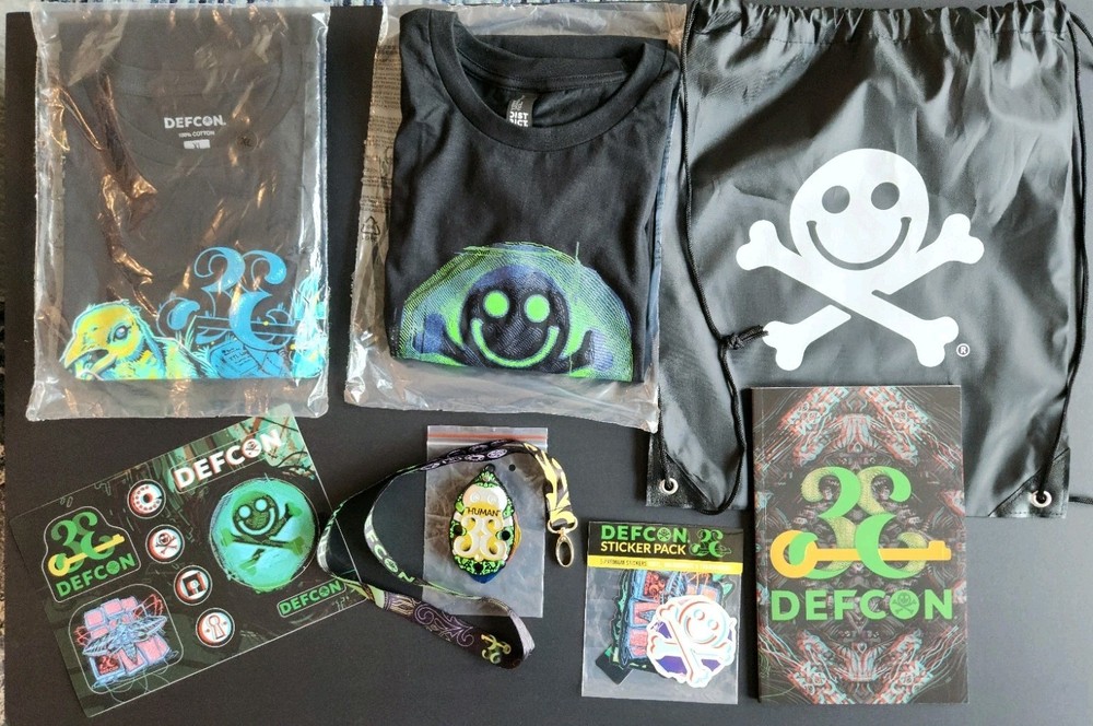 Defcon 33 Badge and Shirts Bundle + MORE!