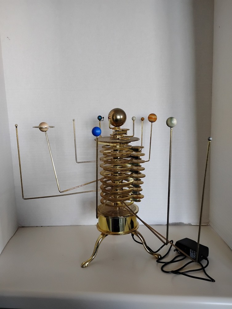 EAGLEMOSS Precision Orrery, Electrified Solar System , Read Description, RARE!!!