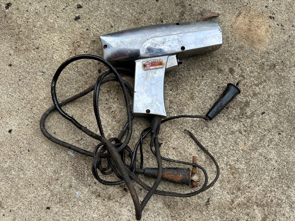 Vintage Mac Tools Chrome Ignition Timing Light Model TL 65