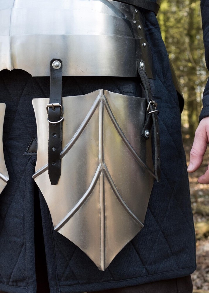 Gothic Armor with Leg Pockets – Full Medieval Suit with Practical Storage