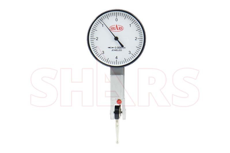 Shars 0.008" Dial Test Indicator 0.0001" Accuracy White Face 0-4-0 !]