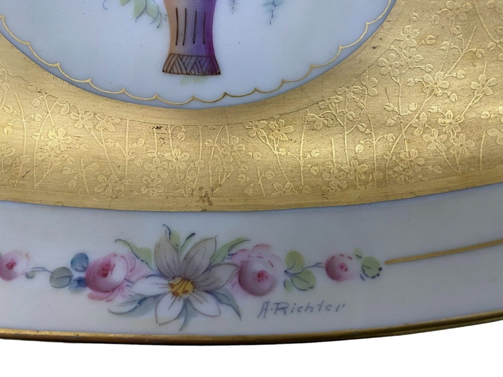 Pickard Signed Anton Richter Celery Tray