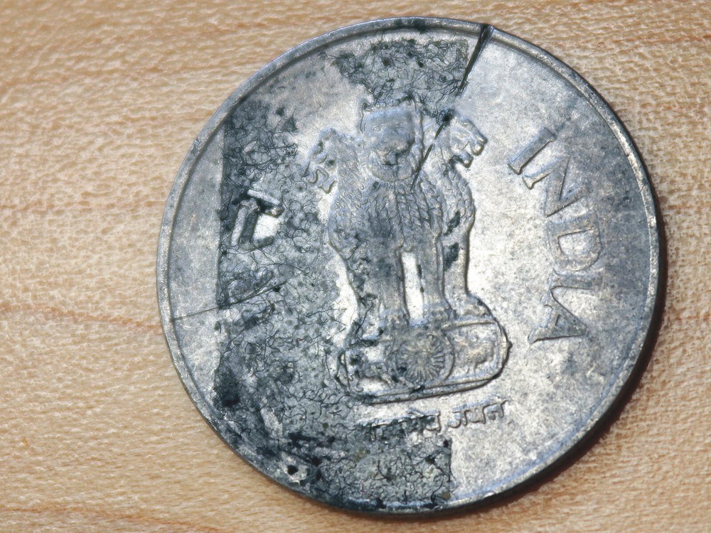 1994 India 1 Rupee Noida Mint