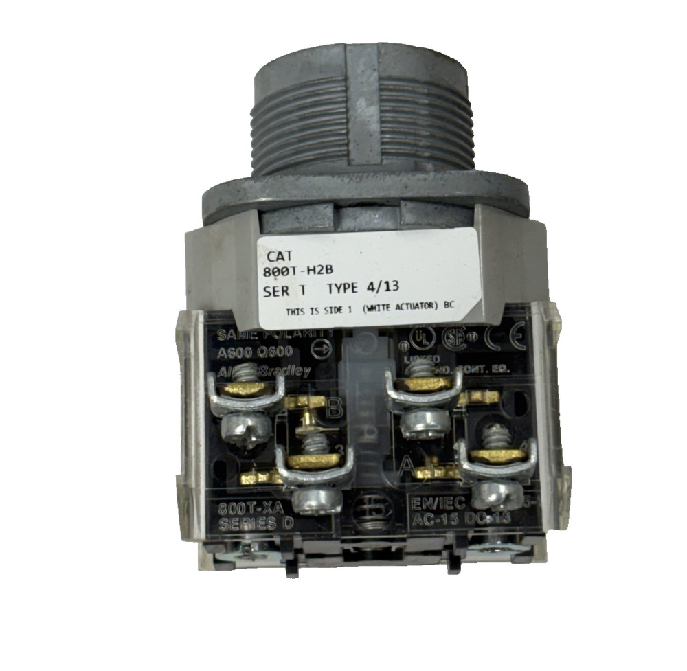 ALLEN BRADLEY 30 MM SELECTOR SWITCH 800T-PB