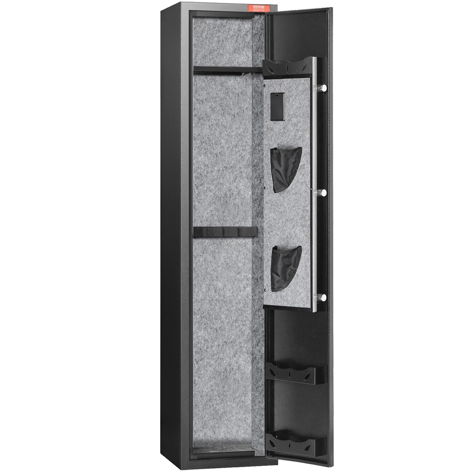 VEVOR Gun Safe Rifle Safe with Fingerprint Lock for 5 Rifles and 4 Pistols