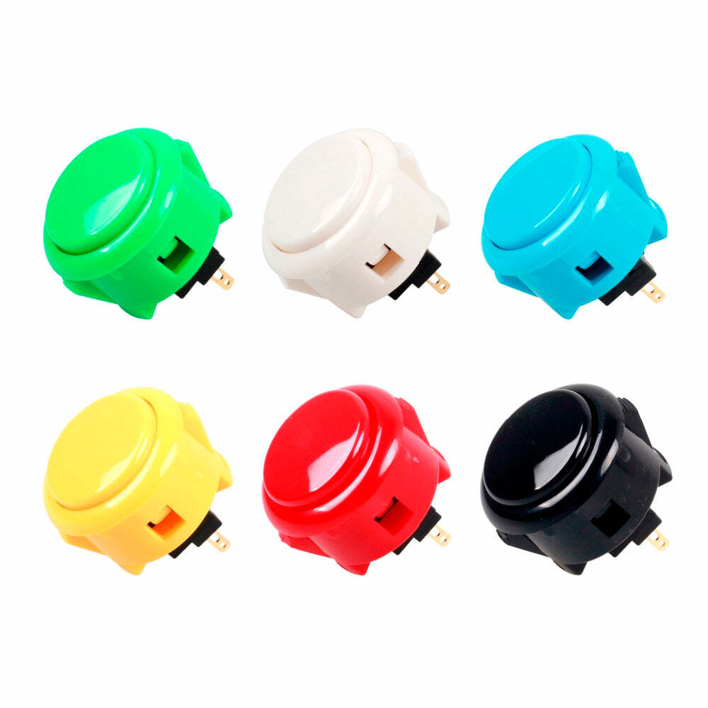 Sanwa Diy Arcade Kit Jlf-tp-8Yt Joystick Obsf-30 24 Buttons Usb Encoder Board Ca