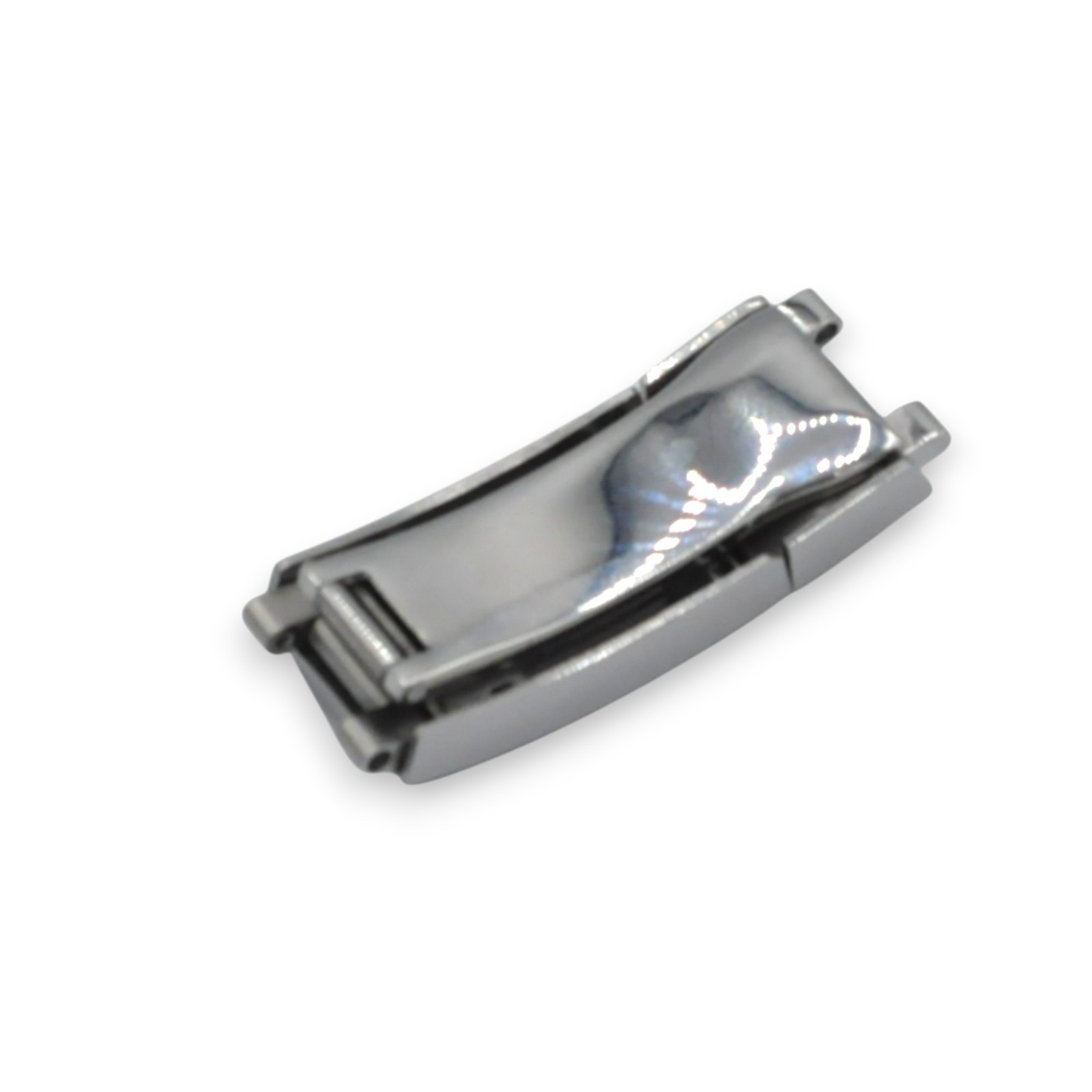 Brush Silver Steel Clasp For Rolex Glide-Lock Submariner, GMT, Daytona, DeepSea