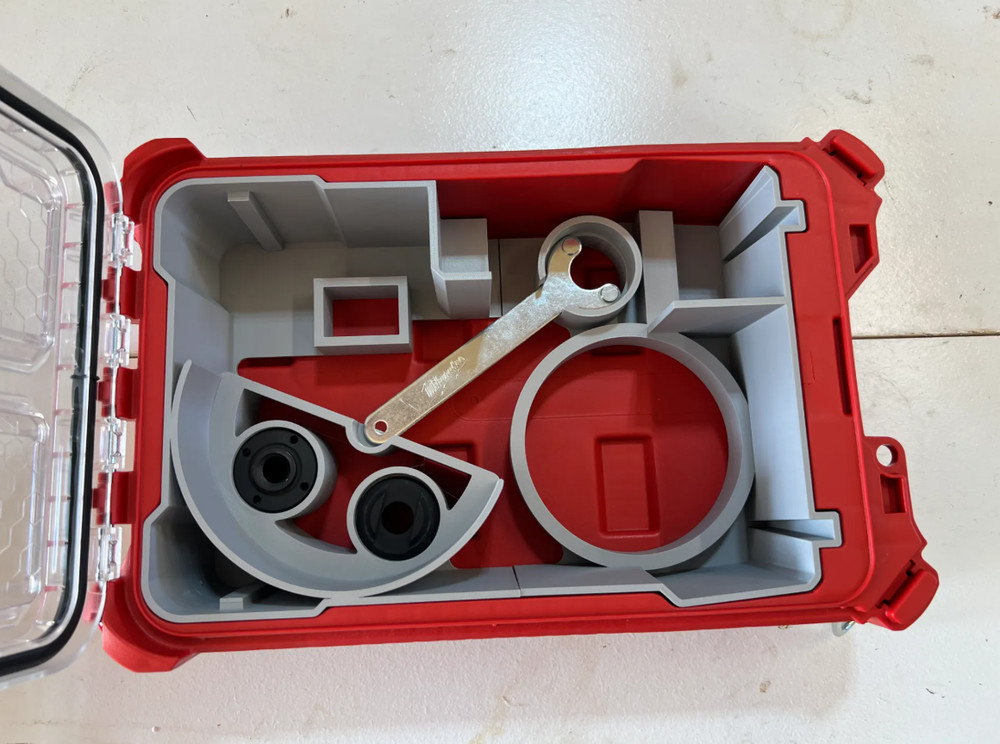 Milwaukee M18 2880 Grinder Packout Compact Insert Organizer Tray Tool Storage
