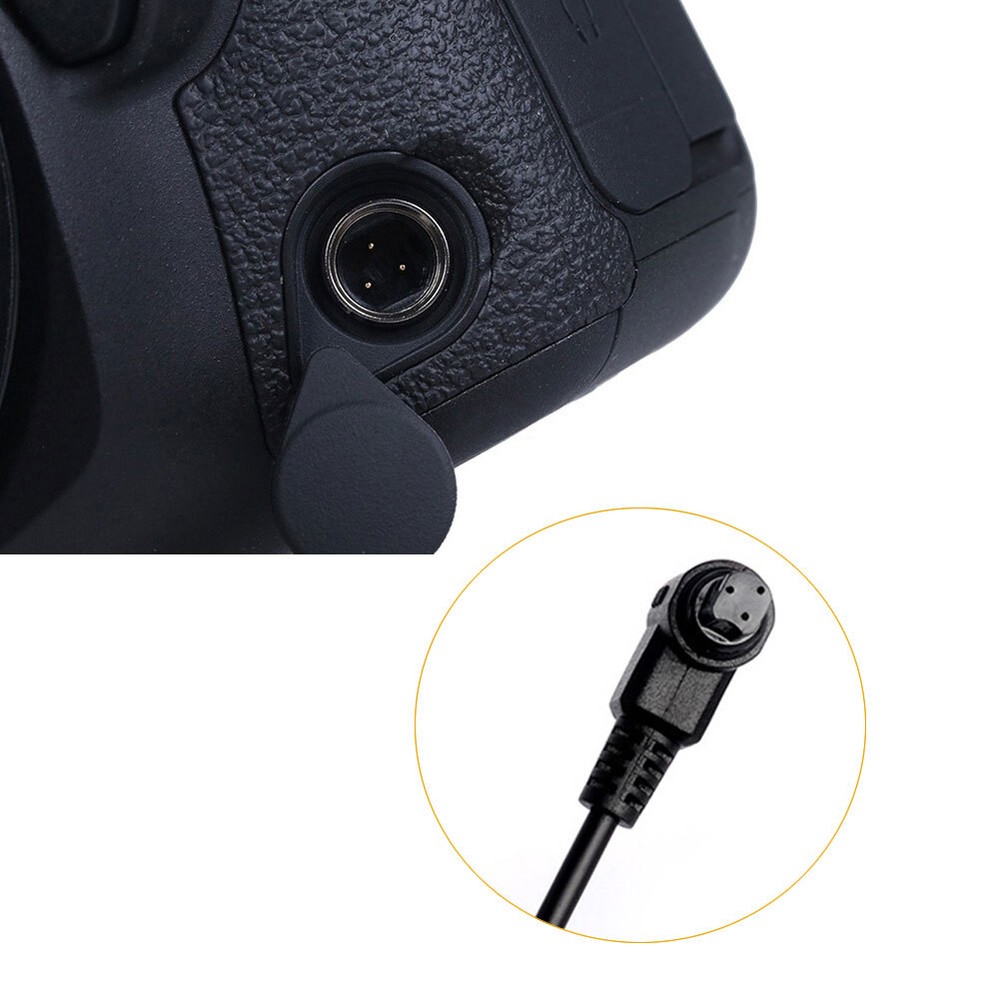 Removable Shutter Timer Remote Cable For Canon EOS 5D Mark III II 7D EOS-1D X 1M