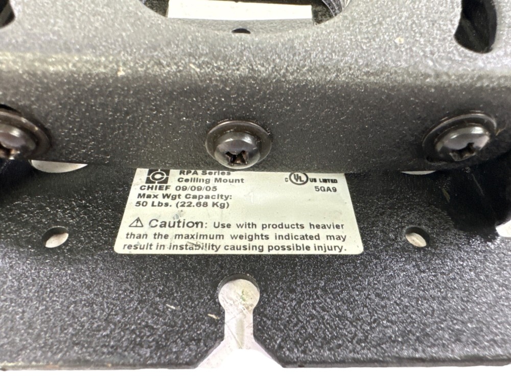 Chief EPA Series Ceiling Mount - Max Weight 50lbs