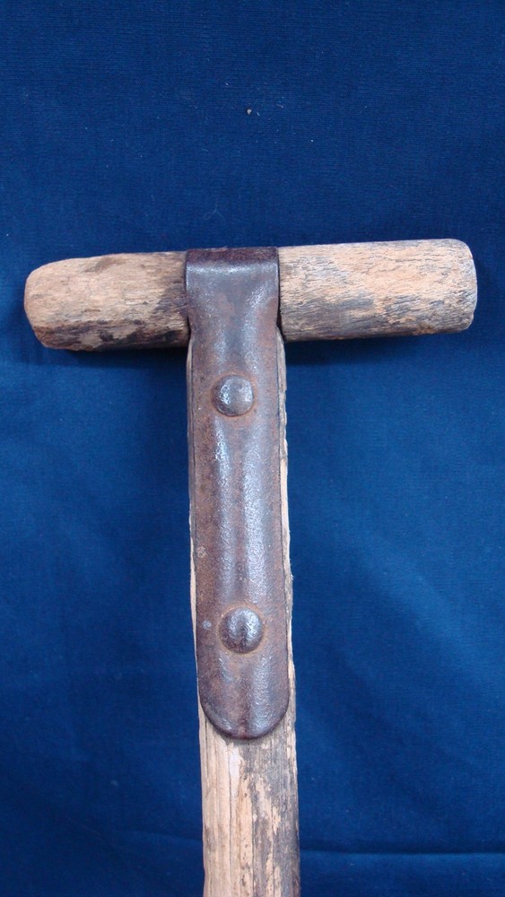 Original WWI WWII US Army M1910 T-Handle Field E-Tool Entrenching Shovel