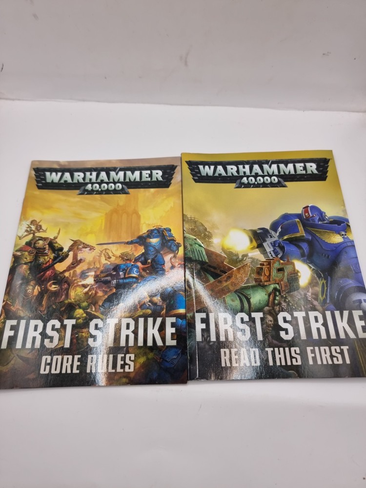 40K Warhammer First Strike Read First & Core Book 8th Edition Games Workshop