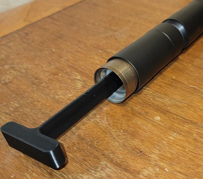 Rugged Obsidian 45 - Baffle Alignment Rod Suppressor tool silencer assembly