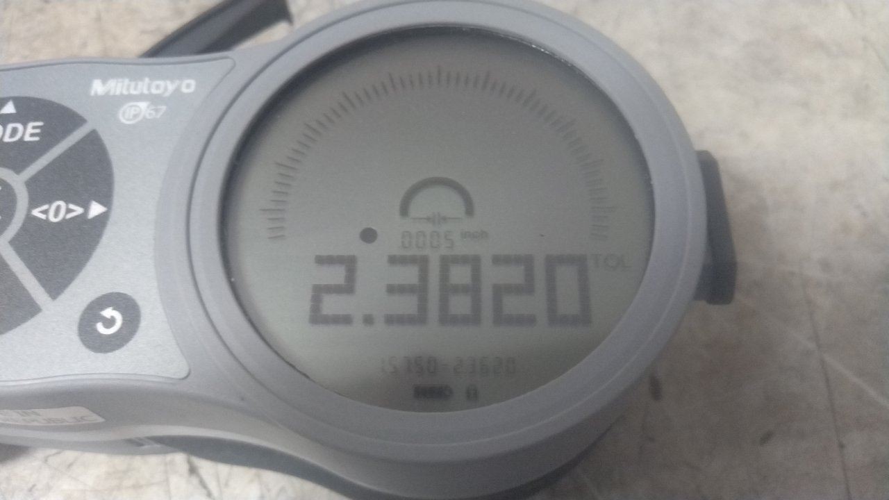 Mitutoyo 209-939 40 to 60mm Range Internal Caliper Gage