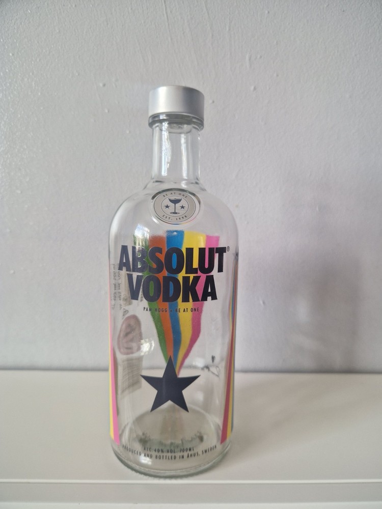 Limited Edition Absolut Be At One 700ml Empty Bottle