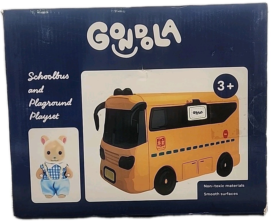 Gondola School Bus And Playground Playset [109]