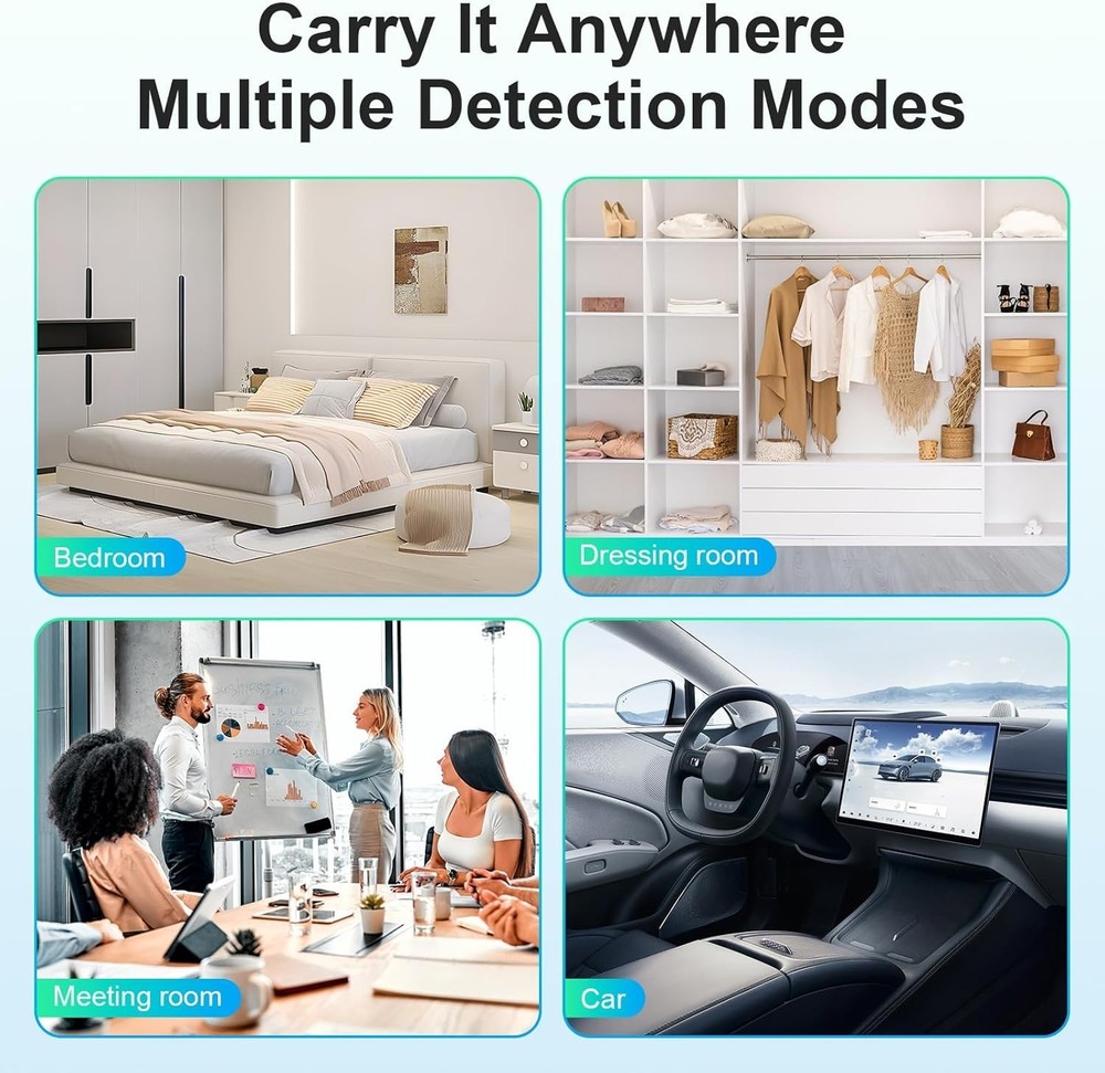 Portable Hidden Camera Detector, Camera Detector, Anti Spy GPS Tracker Detector