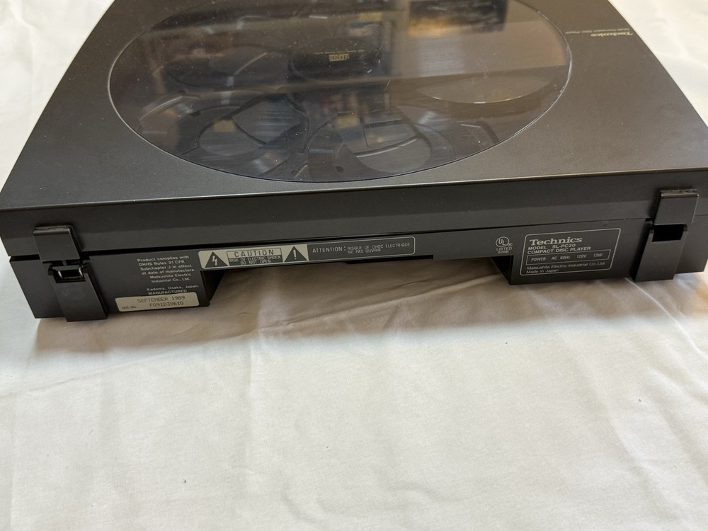Vintage Technics SL-PC20 5 Disc CD Player - Tested Working - Read Description