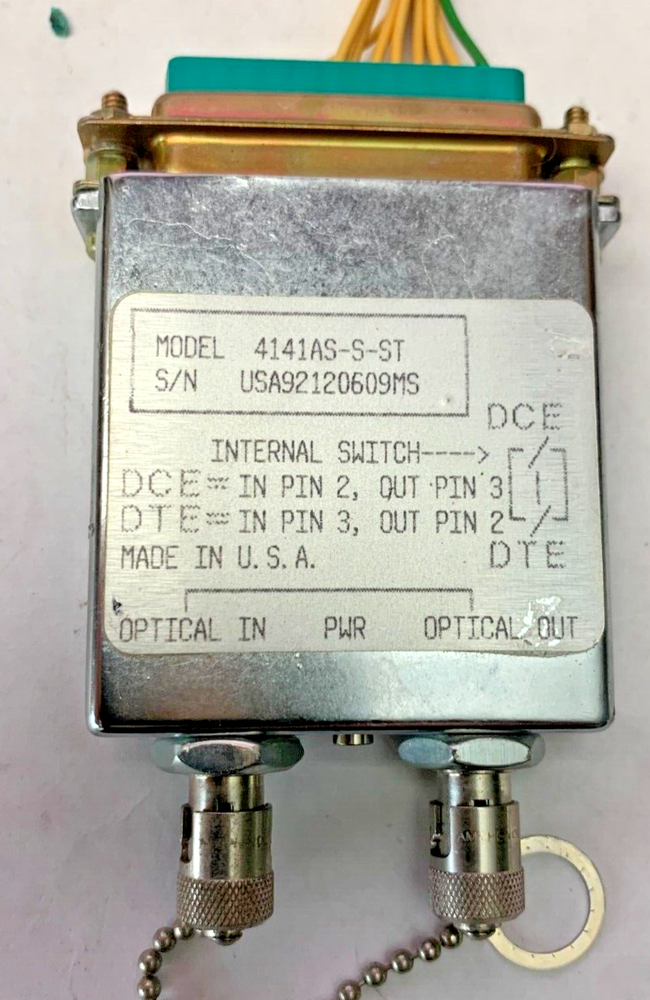Fiber Optic Transceiver Amplifier DC-DC Power Modules w Cabling free shipping