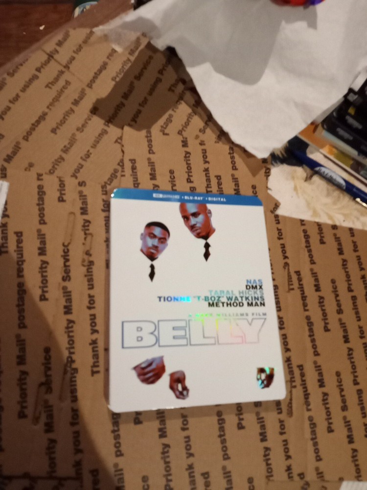 Belly 4k blu ray slipcover only (no disc)