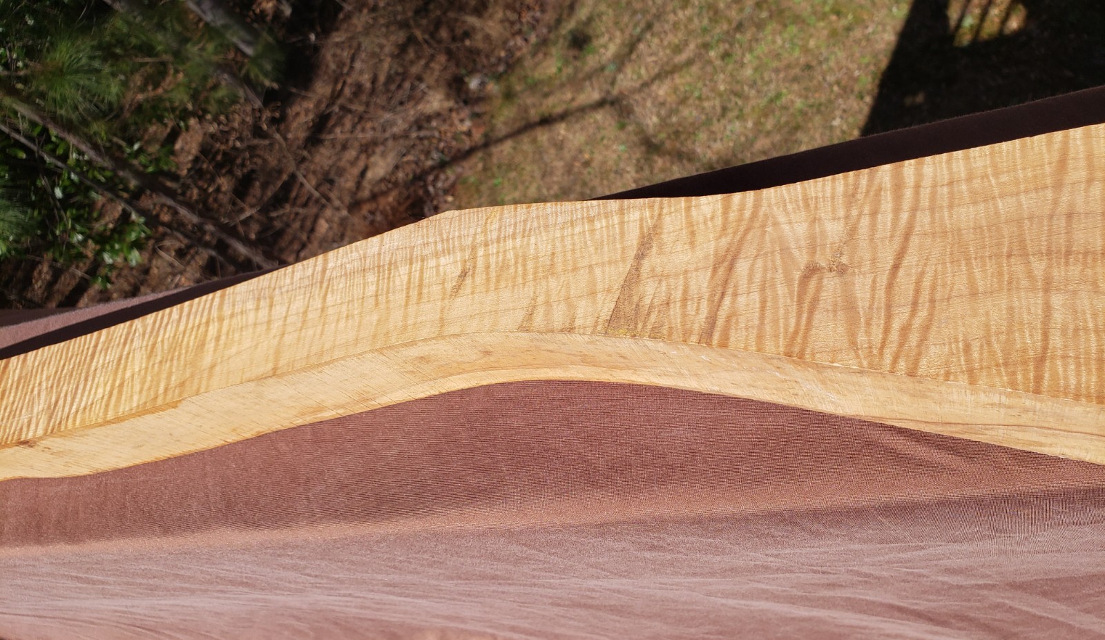 🔥 EXTRA CURLY TIGER MAPLE FULLSTOCK BLANK SLAB MUZZLELOADER LONGRIFLE HAWKEN