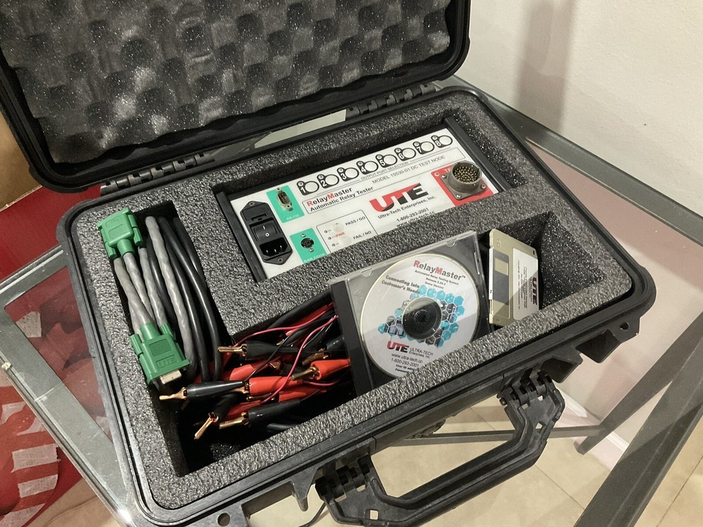UTE Relay Master Automatic Relay Tester 15530-01 DC TEST NODE