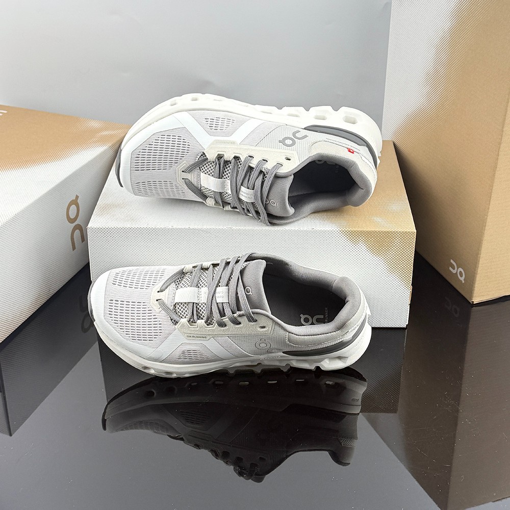 ON Cloudrunner 2 Women's Running Shoes Frost/White US Sizes 6-9.5 Sneakers