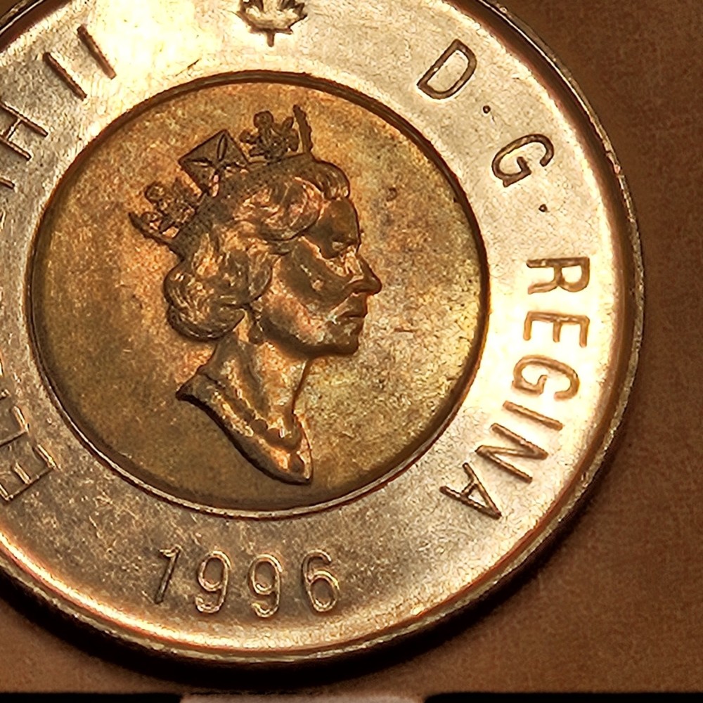 1996 Toonie Canada 2 Dollar Coin