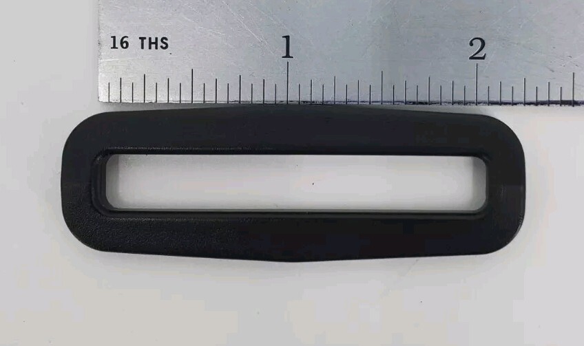 10 Pack 2 Inch (50mm) Loop Loc Fastex Black