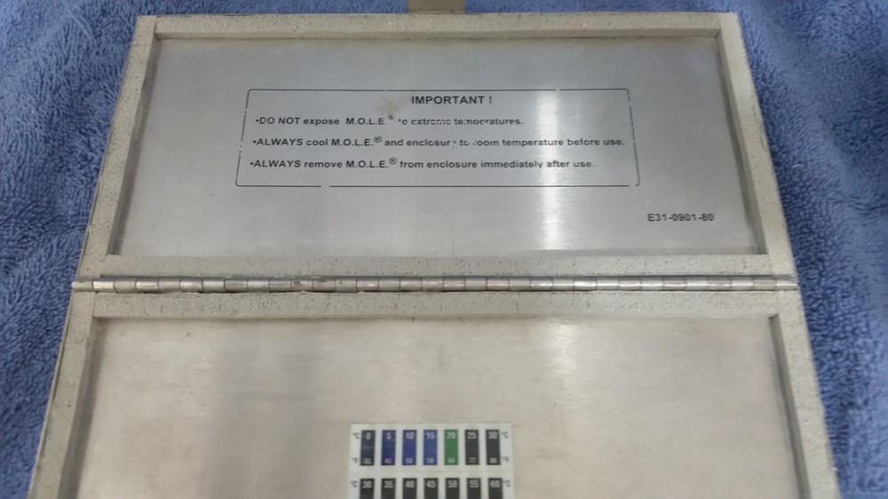 ECD M.O.L.E. HIGH TEMPERATURE BARRIER FOR SUPER MOLE Profiler