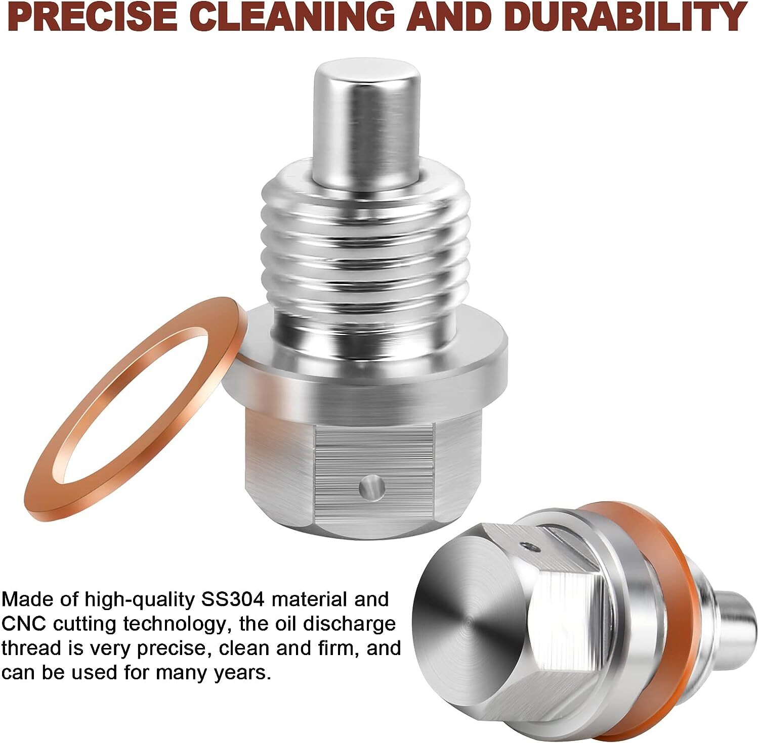 For Honda Acura Engine Magnetic Oil Drain Plug Screw Nut Bolt Sumps M14x1.5