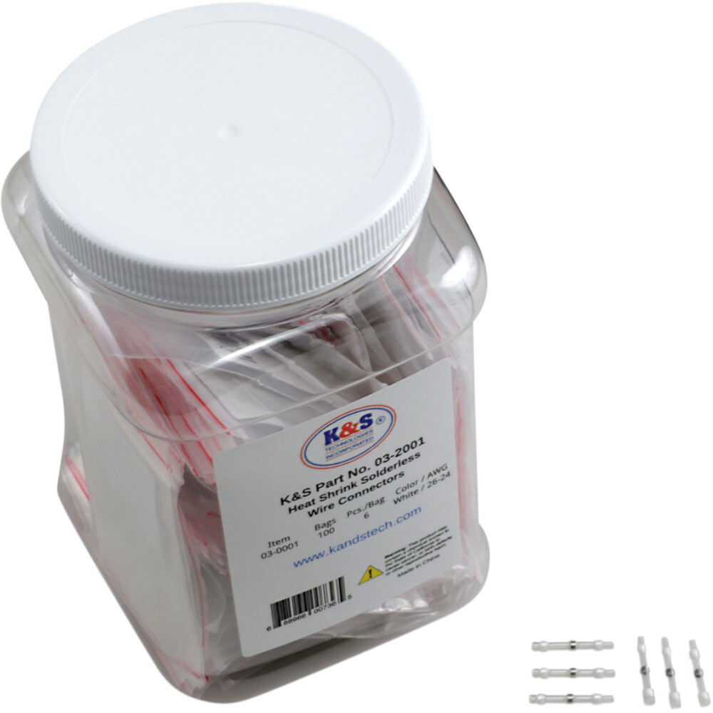 K&S Technologies Solderless Wire Connectors | 03-2001