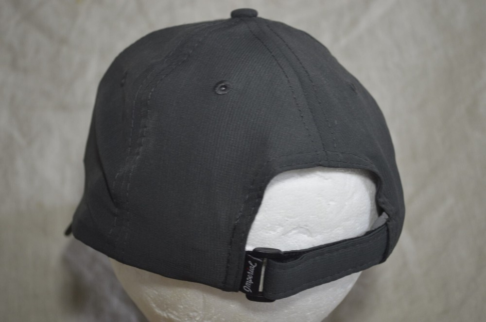 Dark Grey Baseball Adjustable Cap Hat Thames Batre by IMPERIAL