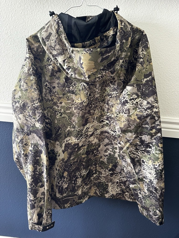 Eberlestock Men’s Seven Devils Rain Shell - Large - Mountain camo