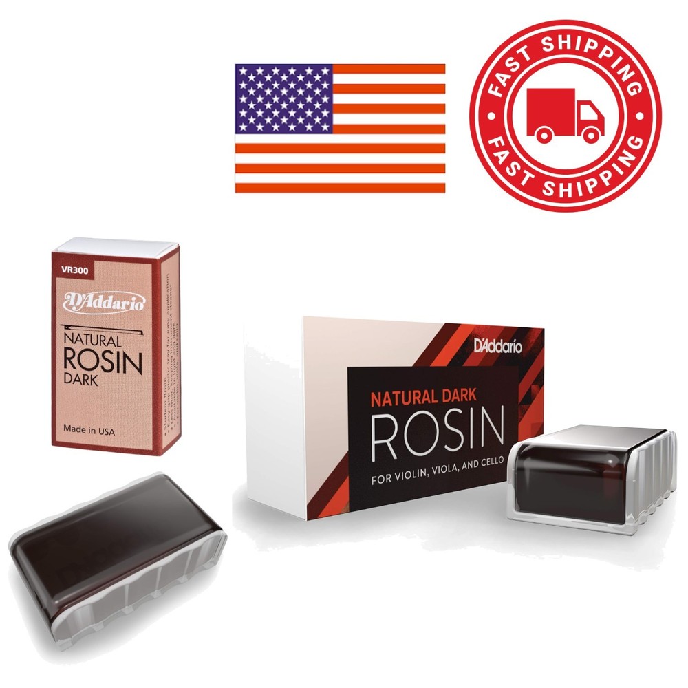 Natural Dark Rosin for String Instruments Ideal for Students and Professionals