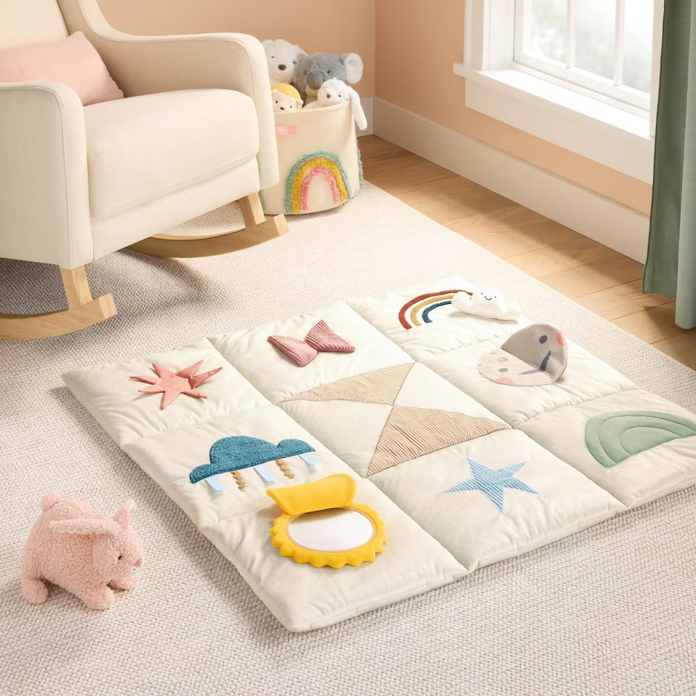 Geometric Interactive Playmat - Cloud Island