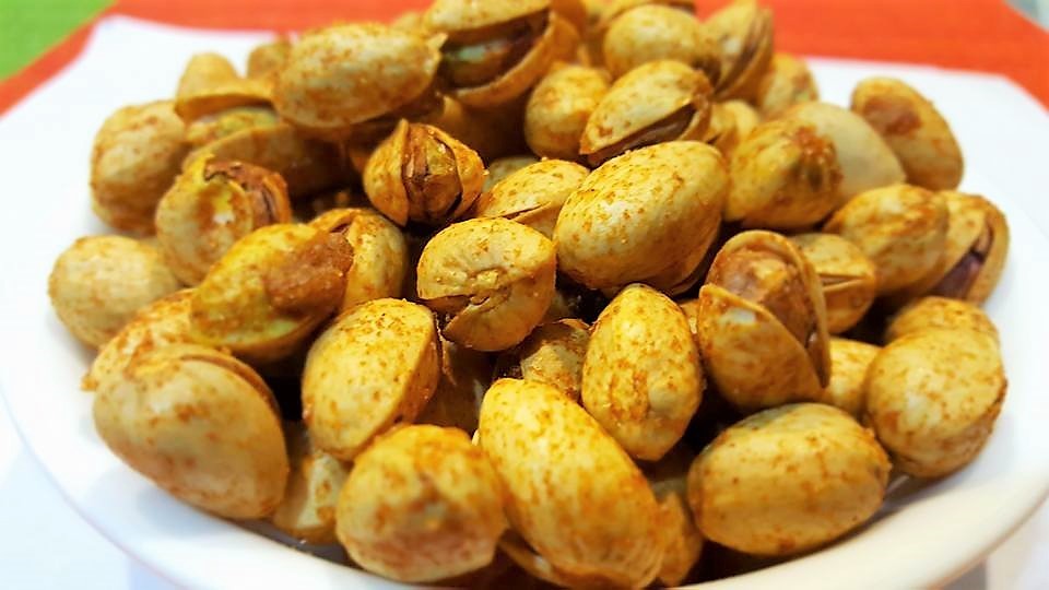 Flavored Gourmet Garlic-Onion Pistachios