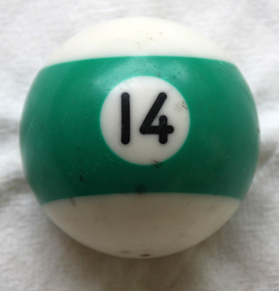 Billiard Pool Table Standard Replacement Ball 2 ¼” ~ 14 Ball