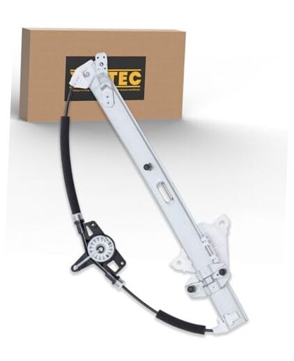 Power Window Regulator Without Motor Compatible with Mazda Front Passenger Side