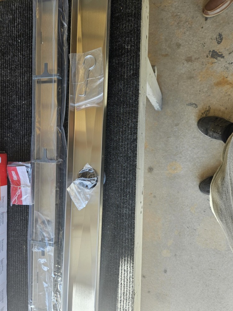 Brand New Oatey Designline 36" Linear Drain With Square Pattern