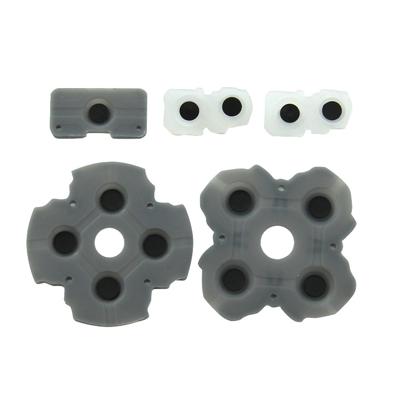 For PS5 Controller Replacement Conductive Rubber Silicone Pads Buttons Kit